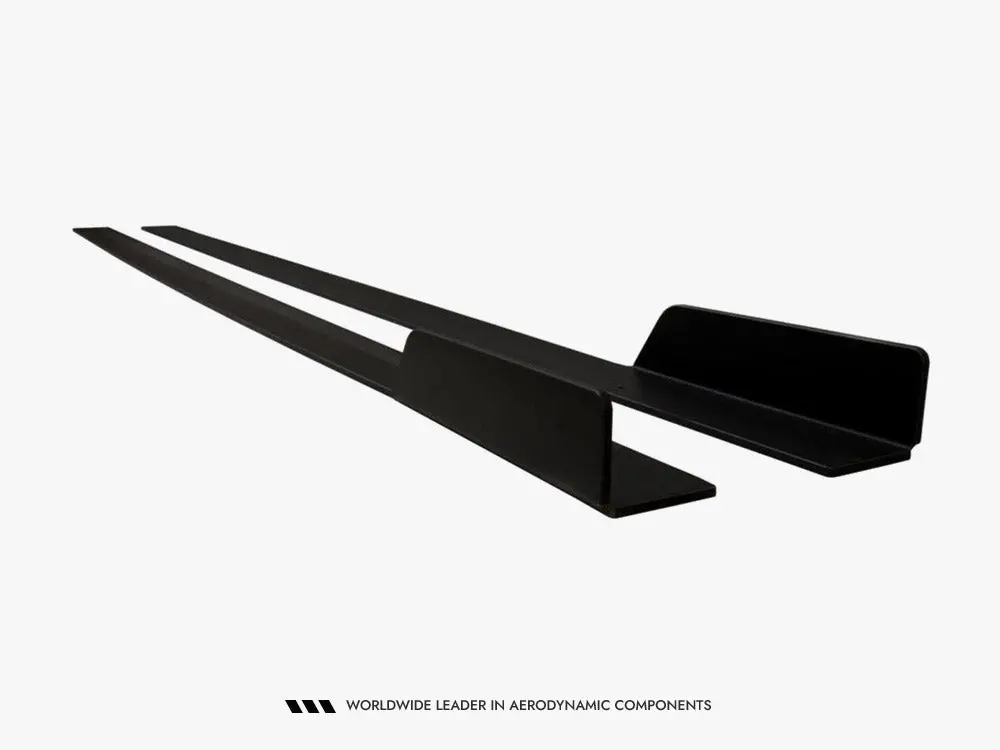Maxton Design Racing Side Skirt Diffusers Volkswagen Golf Gti Mk7 Facelift 2