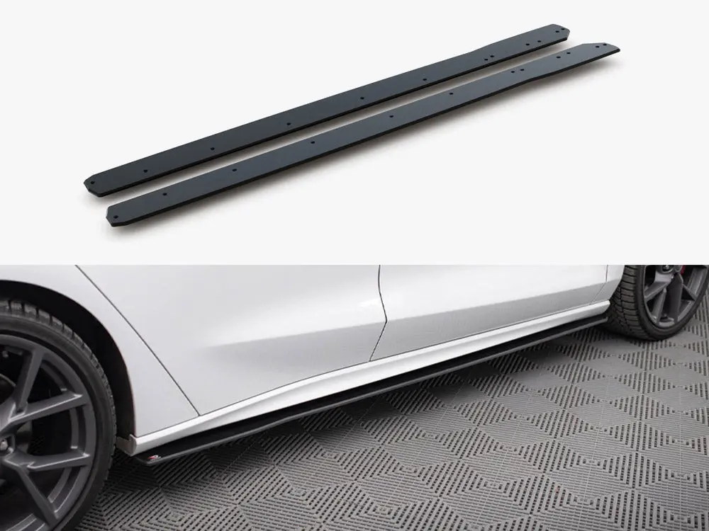 Maxton Design Street Pro Side Skirt Diffusers Ford Focus St / St-Line Mk4 1