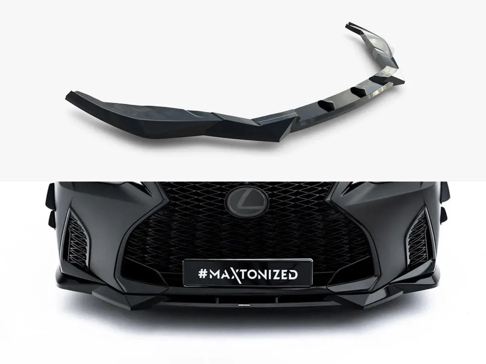 Maxton Design Front Splitter V.2 Lexus Is 500 Mk3 Facelift 2 (Xe30) 1