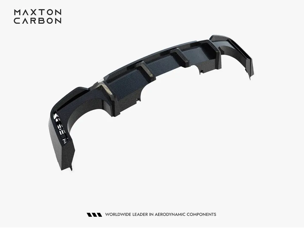 Maxton Design Prepreg Carbon Fiber Rear Diffuser Audi Rs7 C8 (Version With Towbar) 2
