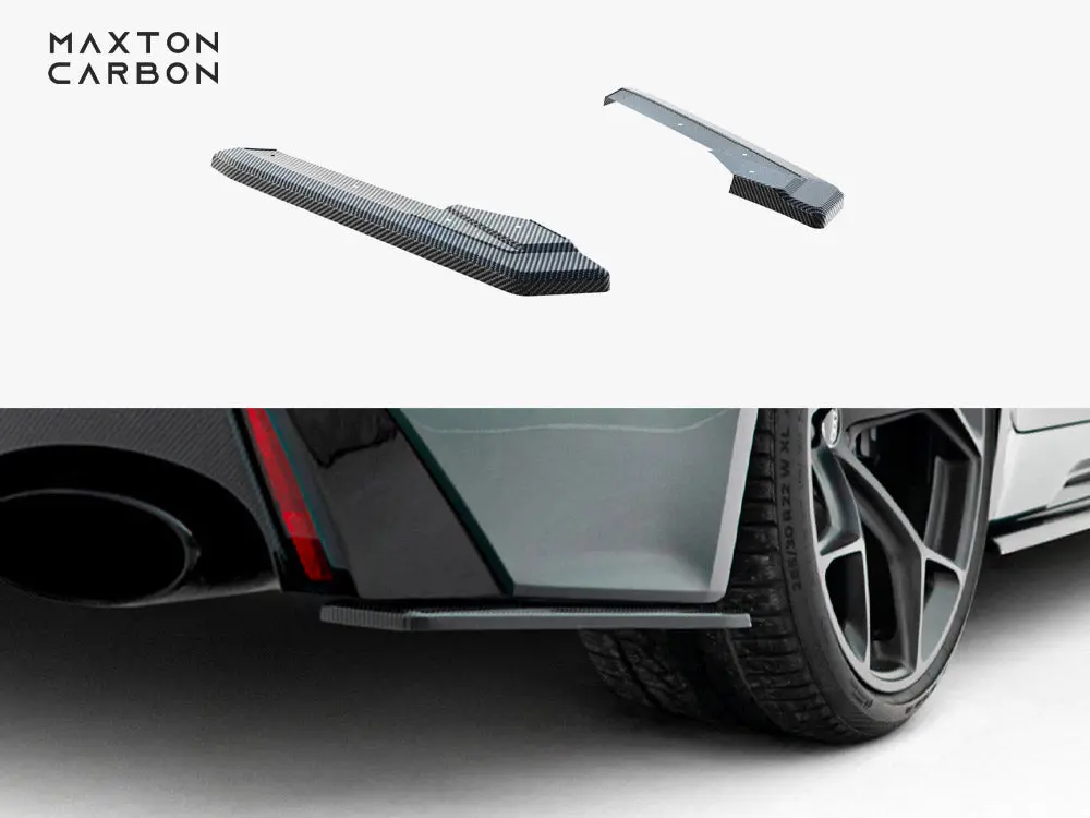 Maxton Design Prepreg Carbon Fiber Rear Side Splitters Audi Rs6 C8 / C8 Facelift 1
