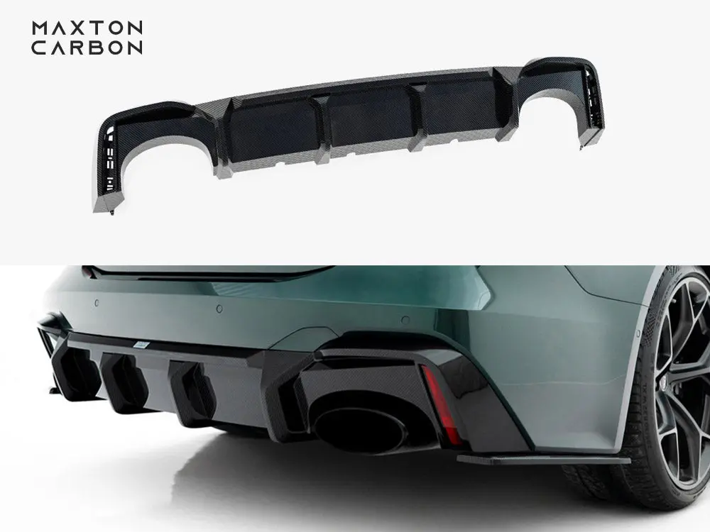 Maxton Design Prepreg Carbon Fiber Rear Diffuser Audi Rs7 C8 (Version Without Towbar) 1