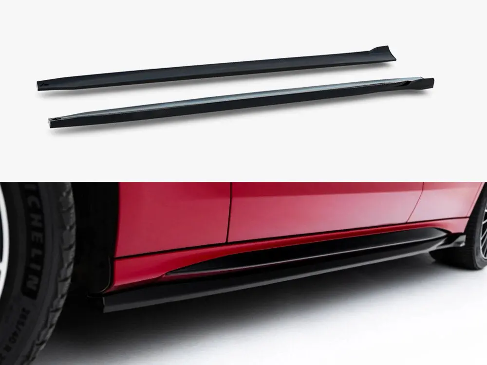 Maxton Design Side Skirt Diffusers Mercedes-Amg E53 Sedan / Estate W214 1