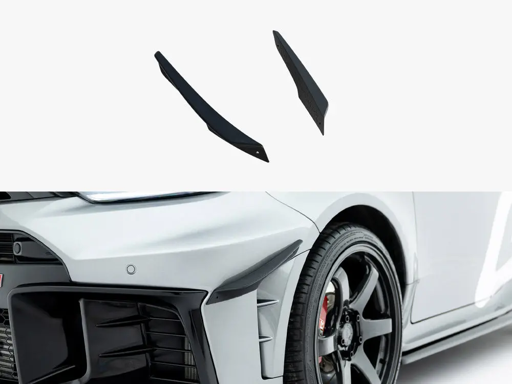 Maxton Design Front Bumper Wings (Canards) Toyota Gr Yaris Mk4 Facelift 1