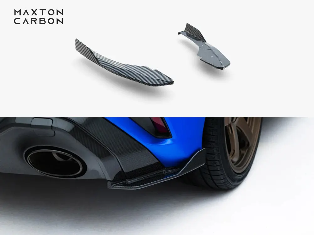 Maxton Design Carbon Fiber Rear Side Splitters Audi Rs3 Sportback 8Y Facelift 1