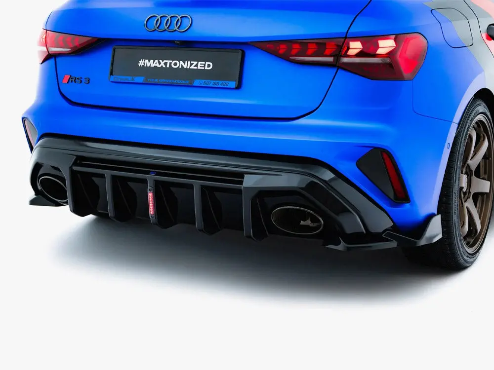Maxton Design Rear Valance Audi Rs3 8Y Sportback 8Y Facelift (Version With Led Light) 2