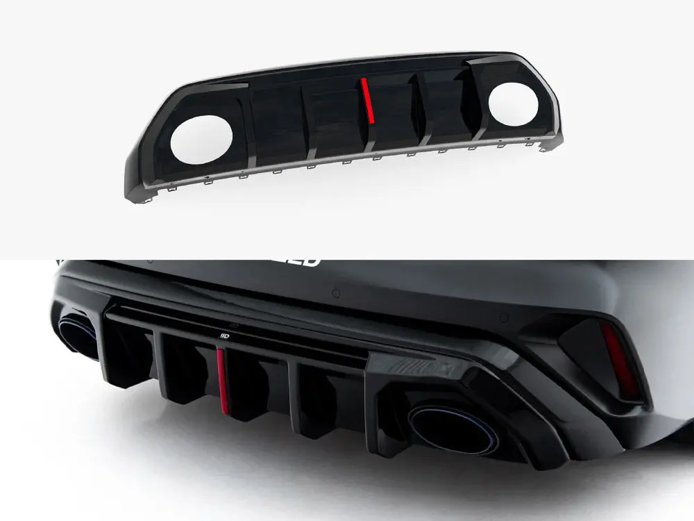 Maxton Design Rear Valance Audi Rs3 Sedan 8Y Facelift (Version With Original Reflector) 1