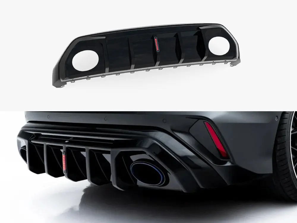 Maxton Design Rear Valance Audi Rs3 Sedan 8Y Facelift (Version With Led Light) 1