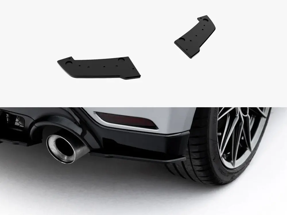 Maxton Design Street Pro Rear Side Splitters Toyota Gr Yaris Mk4 Facelift 1
