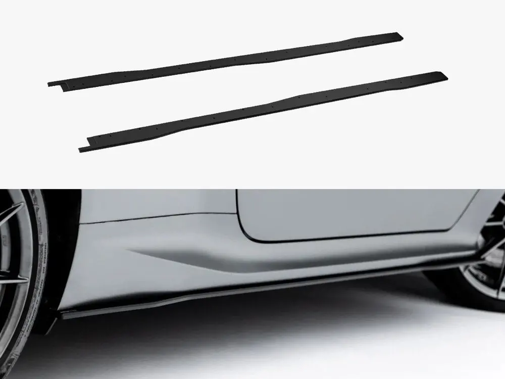 Maxton Design Street Pro Side Skirt Diffusers Toyota Gr Yaris Mk4 Facelift 1
