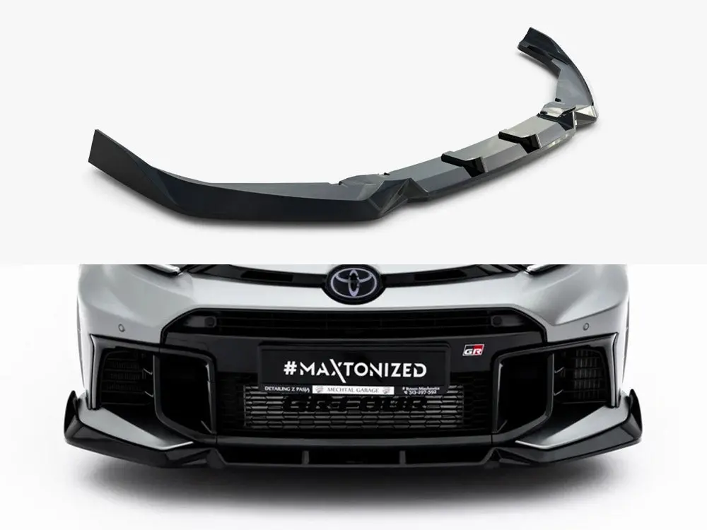 Maxton Design Front Splitter V.2 Toyota Gr Yaris Mk4 Facelift 1