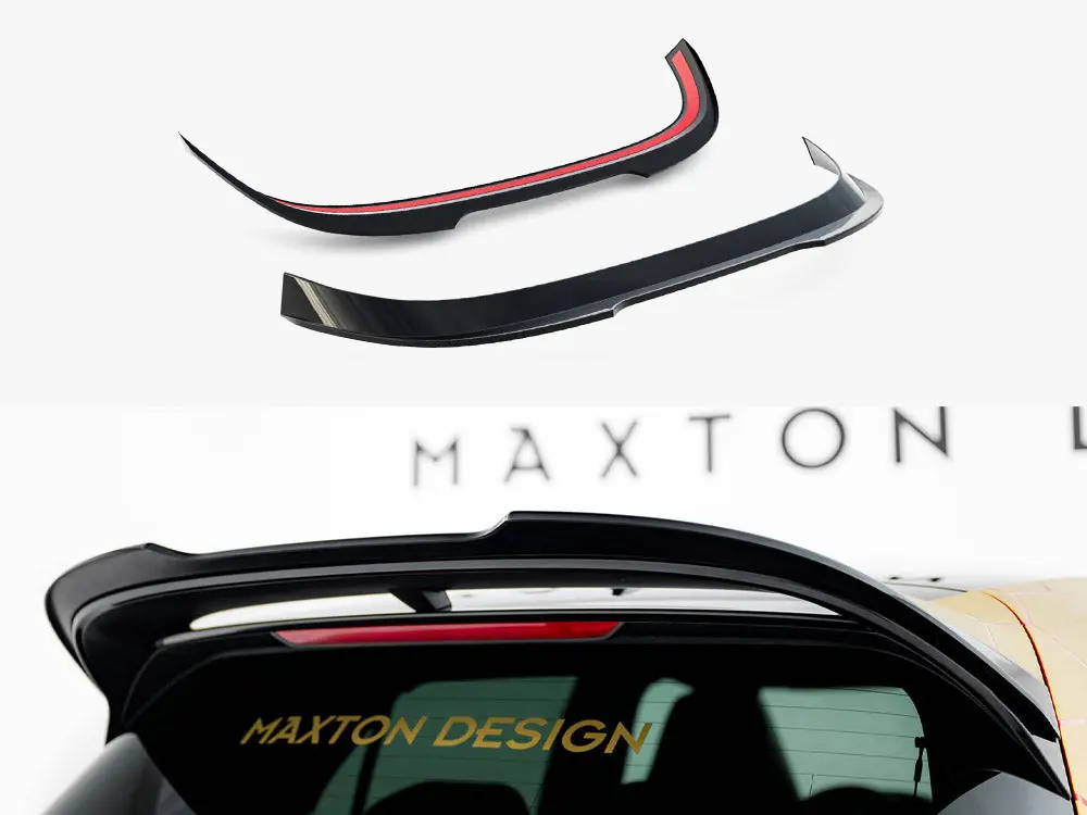 Maxton Design Spoiler Cap V.2 Volkswagen Golf R-Performance Mk8 Facelift 1