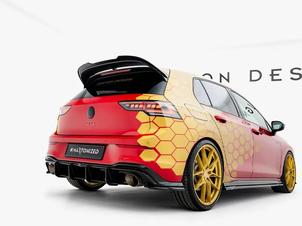 Maxton Design Spoiler Cap V.2 Volkswagen Golf R-Performance Mk8 Facelift 2