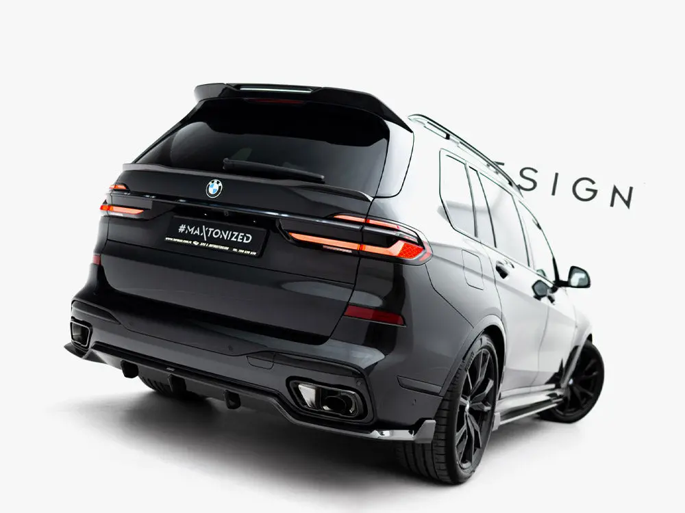 Maxton Design Prepreg Carbon Fiber Rear Diffuser Bmw X7 M-Pack G07 Facelift 2