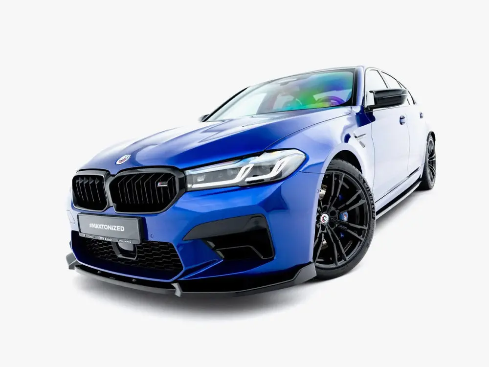 Maxton Design Front Splitter V.1 Bmw M5 F90 Facelift (2020-) 2