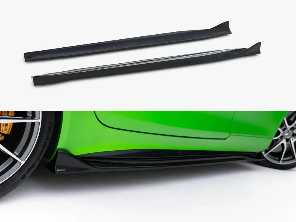 Maxton Design Side Skirt Diffusers Mercedes-Amg Gt R C190 Facelift 1