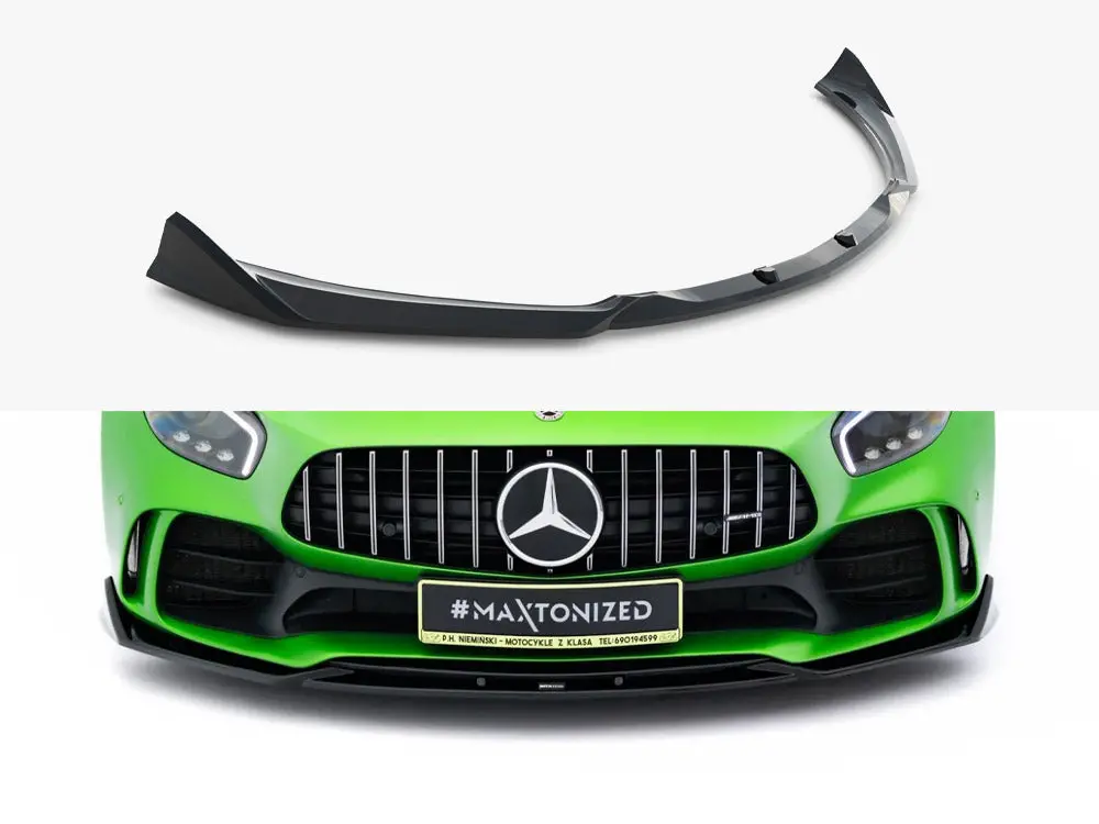 Maxton Design Front Splitter Mercedes-Amg Gt R C190 Facelift 1