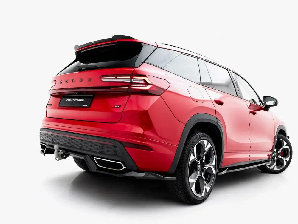 Maxton Design Rear Splitter (Vertical Bars) Skoda Kodiaq Rs Mk2 2
