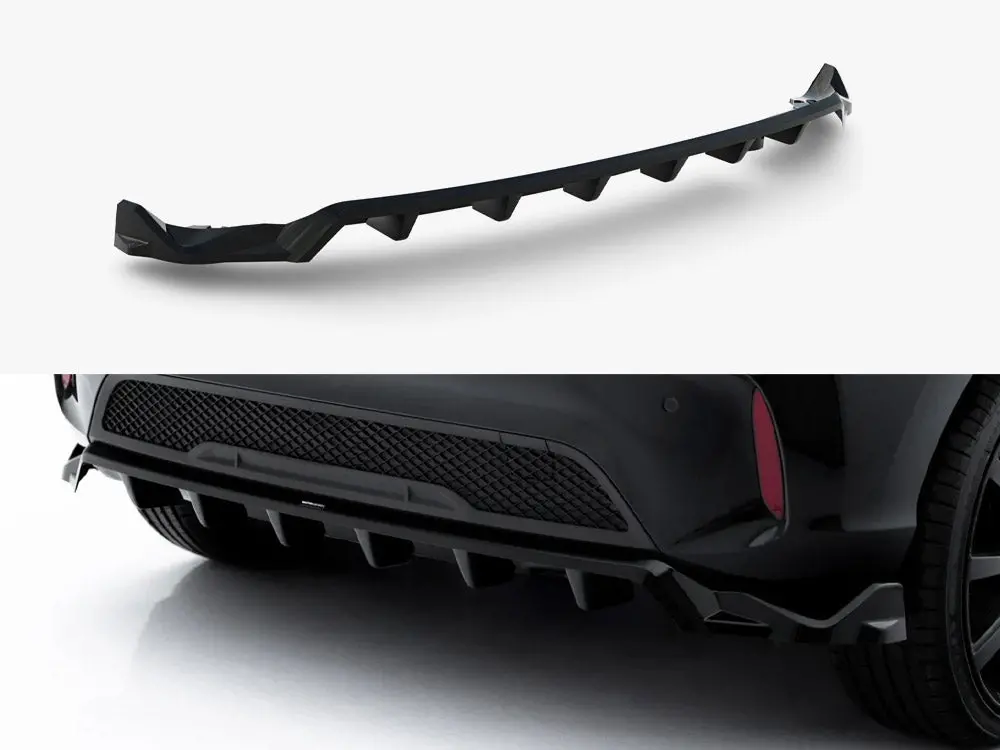 Maxton Design Rear Splitter (Vertical Bars) Mg 3 Mk1 1