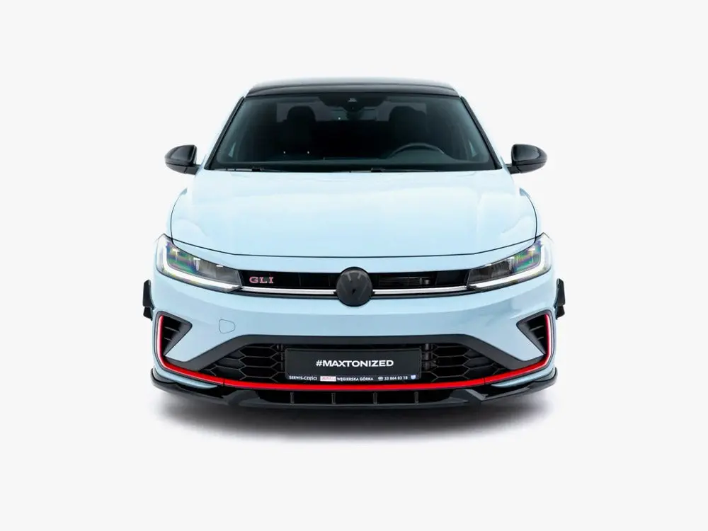 Maxton Design Front Splitter V.1 Volkswagen Jetta Gli Mk7 Facelift 2 2