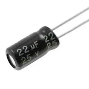 22Uf 25V Electrolytic Capacitor 1