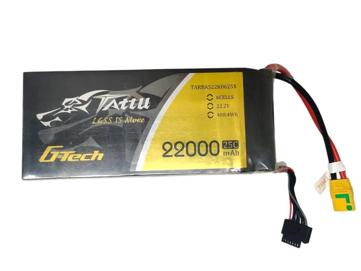 Tattu 22.2V 25C 6S 22000Mah Lipo Battery With Xt90 - S Anti Spark Connector 1