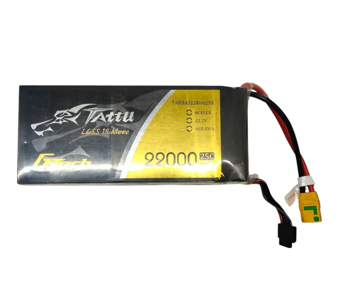 Tattu 22.2V 25C 6S 22000Mah Lipo Battery With Xt90 - S Anti Spark Connector 2