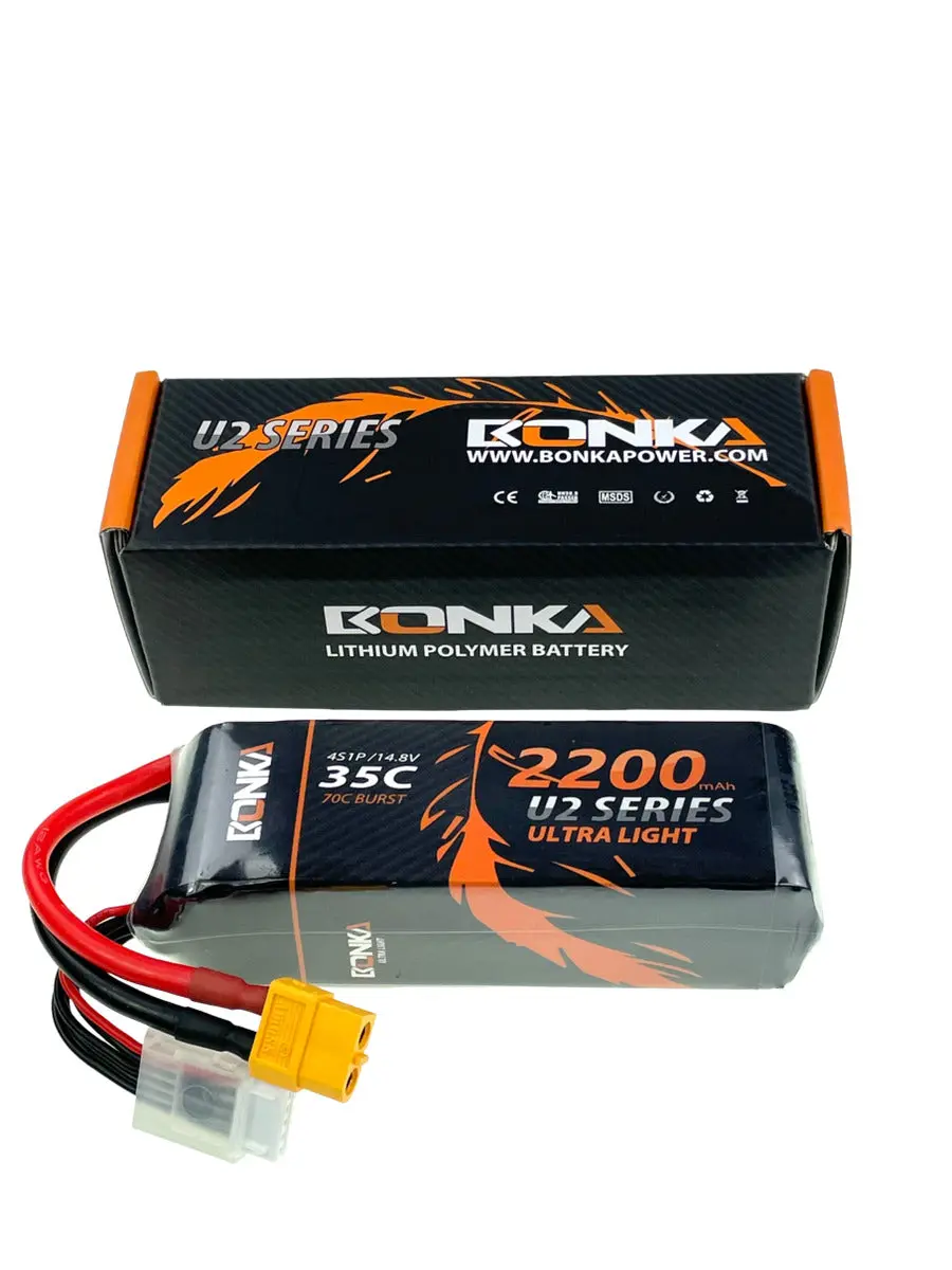 Bonka 11.1V 2200Mah 35C 3S1p Lipo Battery 1