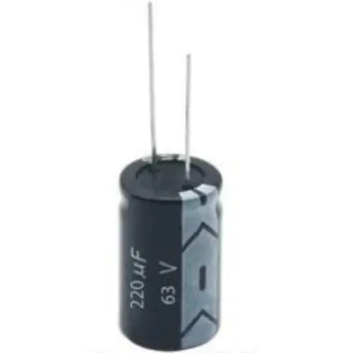 220Uf 63V Electrolytic Capacitor (Pack Of 1) 1