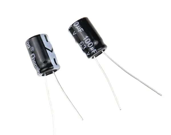 100Uf 63V Electrolytic Capacitor 1