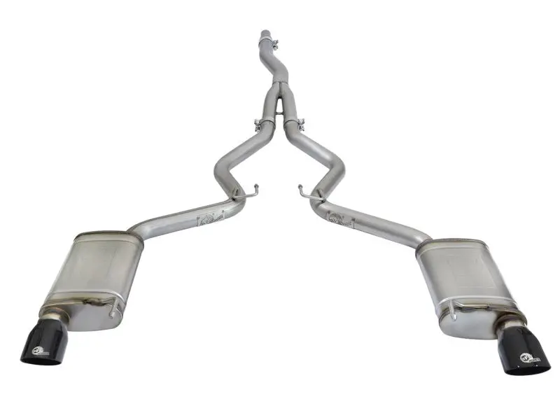 Afe Machforce Xp Exhausts Cat-Back Ss-304 Exh W/ Black Tips 15-16 Ford Mustang Ecoboost 2.3L (T) 2