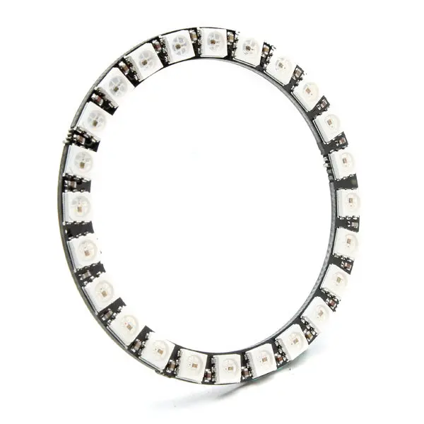 24 Bit Ws2812 5050 Rgb Led Built-In Full Color Driving Lights Circular Neo Pixel Ring 1