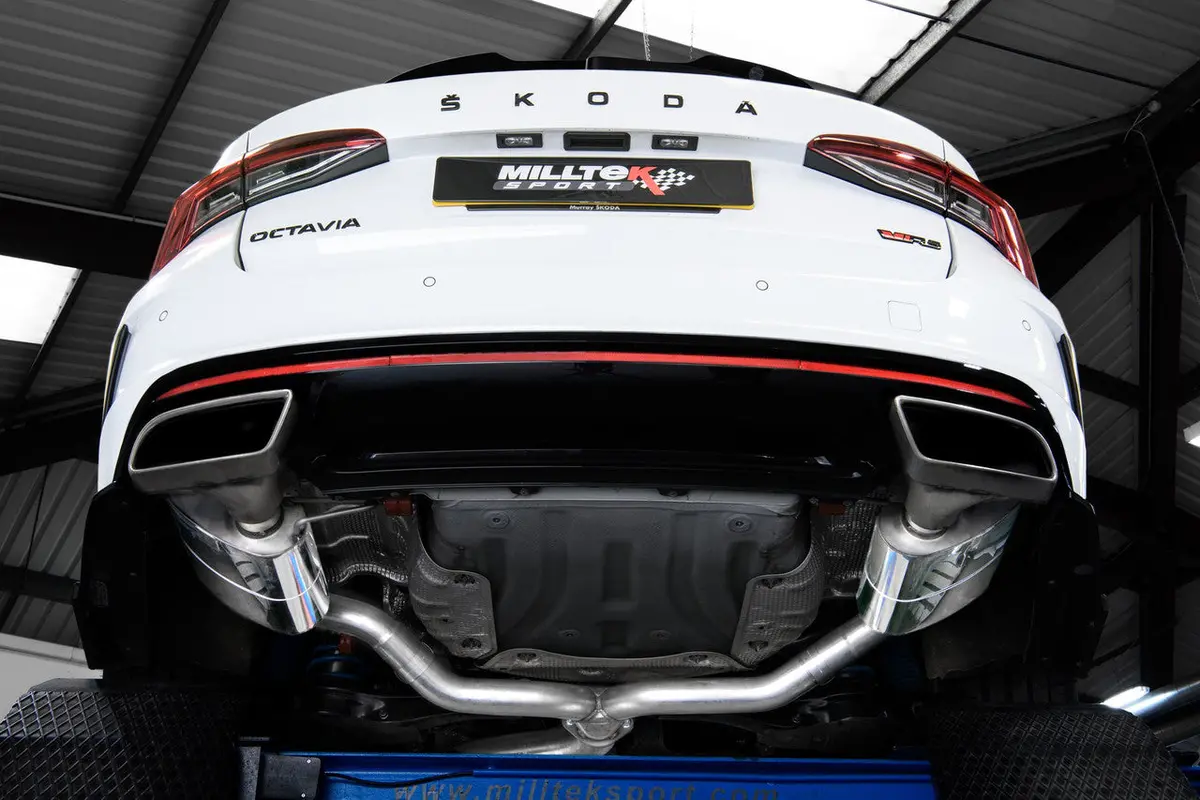 Milltek Particulate Filter Back Exhaust System - Octavia Vrs 2.0 Tsi 245Ps 1