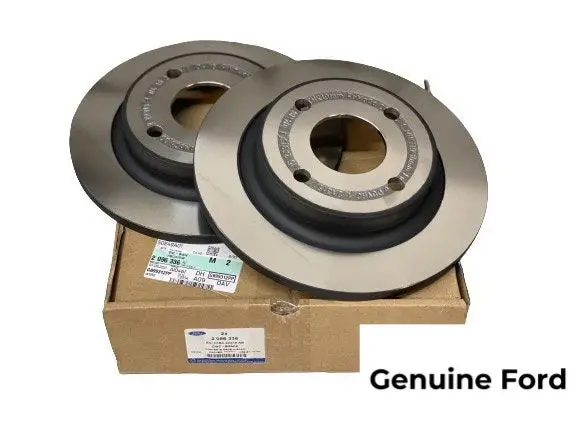 Mk8 Fiesta St 1.5T Genuine Ford Rear Brake Discs 1