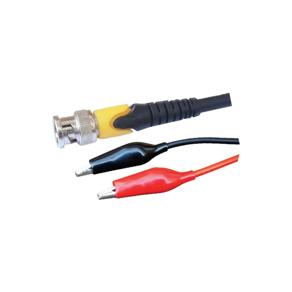 Mx Bnc Male Plug To Crocodile Clip Cord Moulded Cro Probe / Mnc To Crocodile Probe) Mx-243 1
