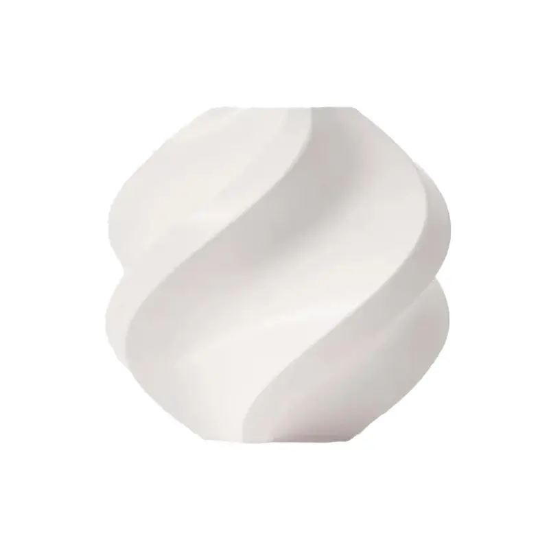 Bambu Lab Pla Basic Filament Jade White 1.75Mm With Reusable Spool 1
