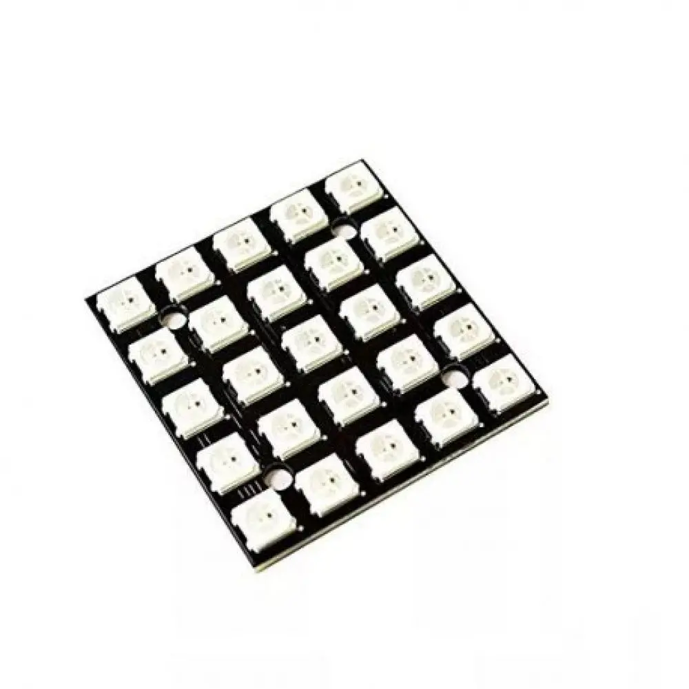25 Bit Ws2812 5050 5X5 Rgb Led Built-In Full Color Driving Lights Square Neo Pixel 1