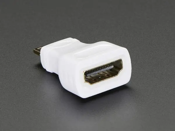 Raspberry Pi Official Mini Hdmi Male To Hdmi Female Adapter 2