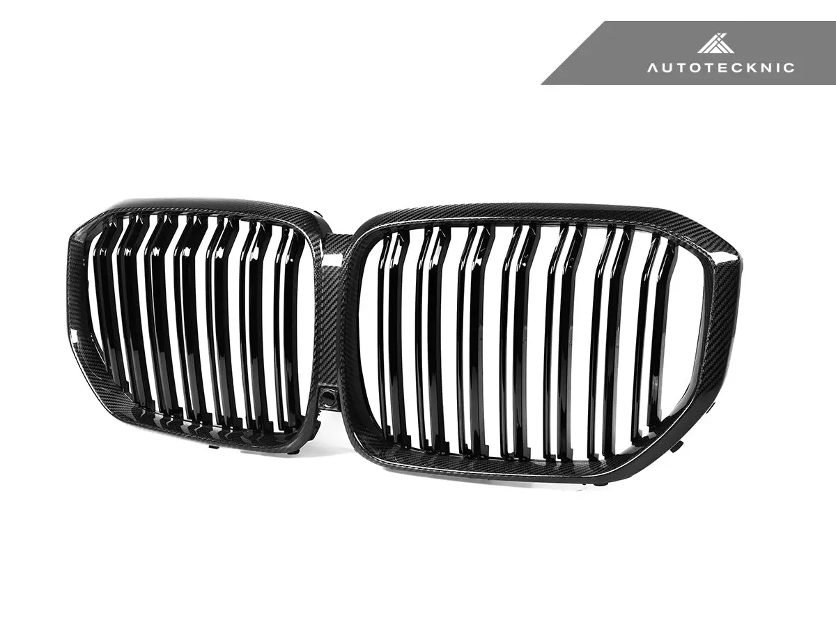 Autotecknic Dual-Slat Dry Carbon Front Grille - G05 X5 Pre-Lci 2