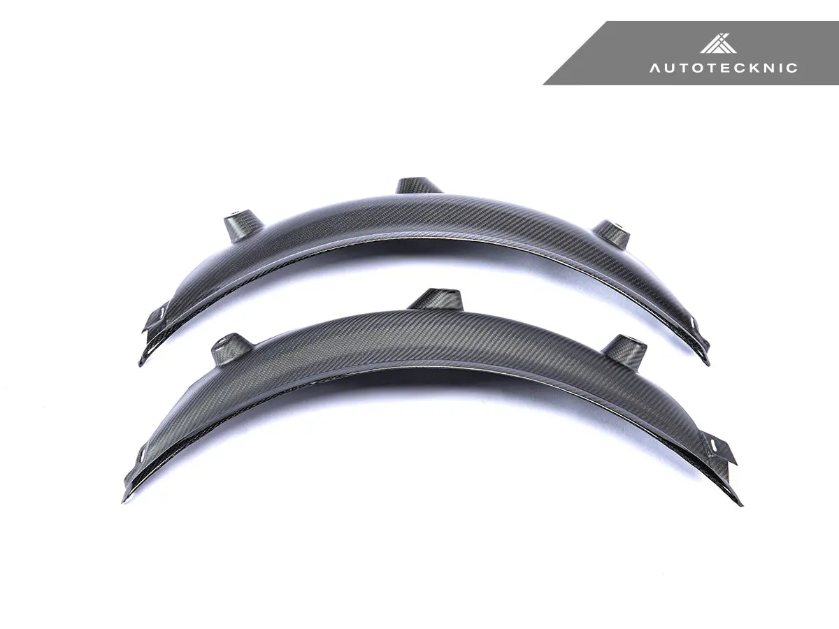 Autotecknic Carbon Fiber Rear Wheel Arch Extension Set - G80 M3 2
