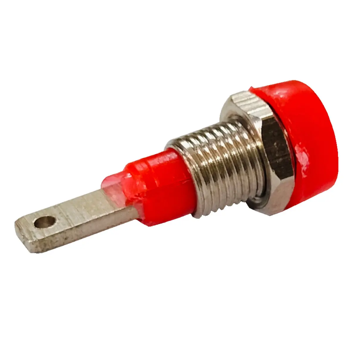 2Mm Banana Socket Female Panel Mount Type - Red 2