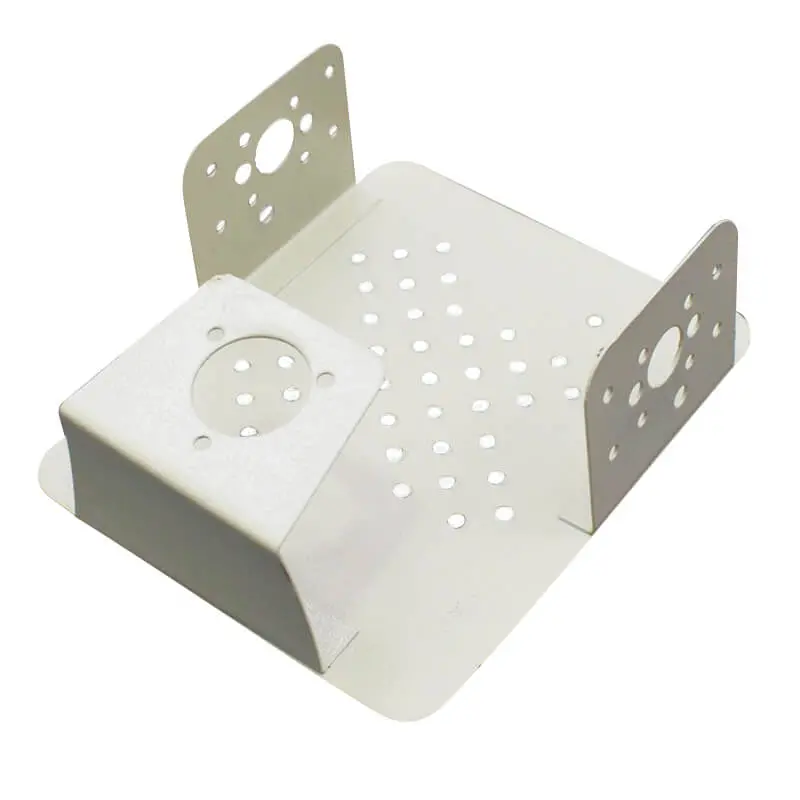 Small Chassis 2Wd Metal Chassis Gray 1