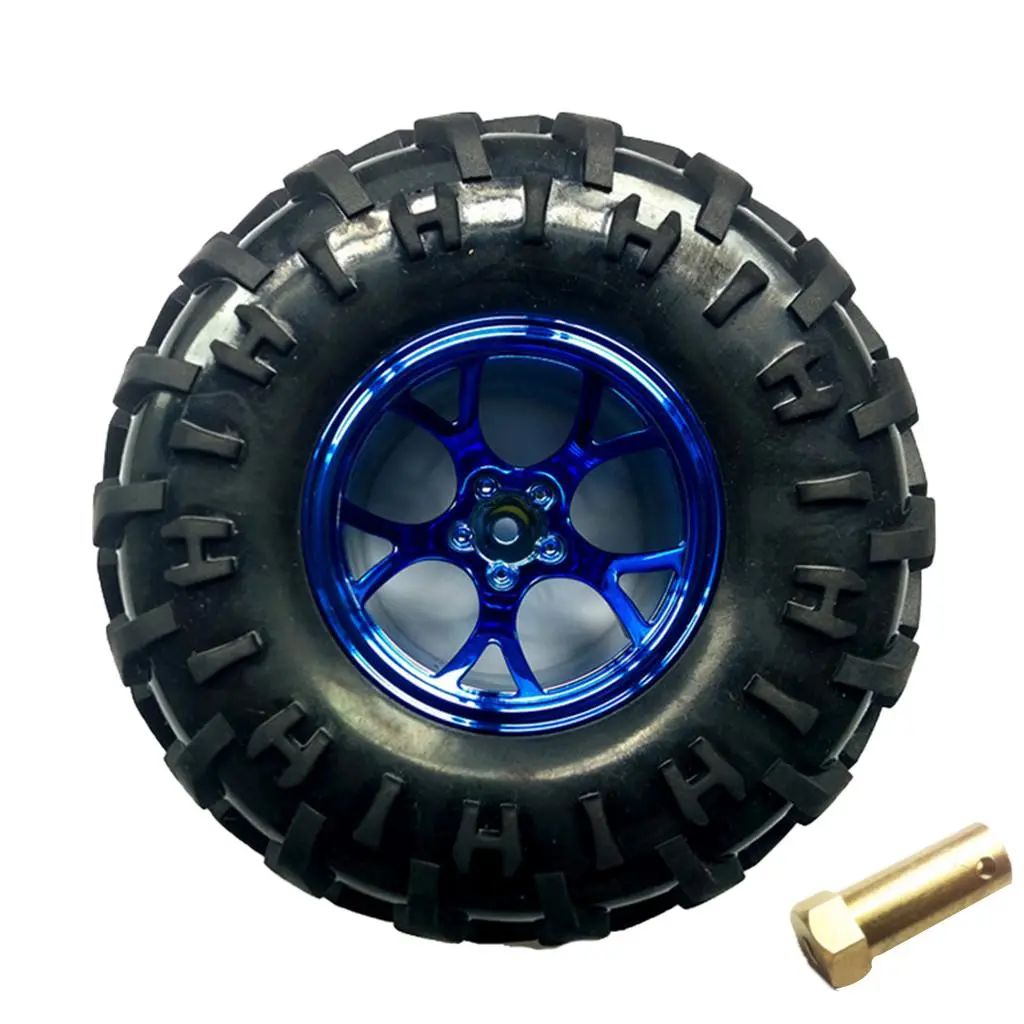 130Mm Robotics Wheel For Atv With Coupler All Terrain Robot Monster Off Road Wheel 1