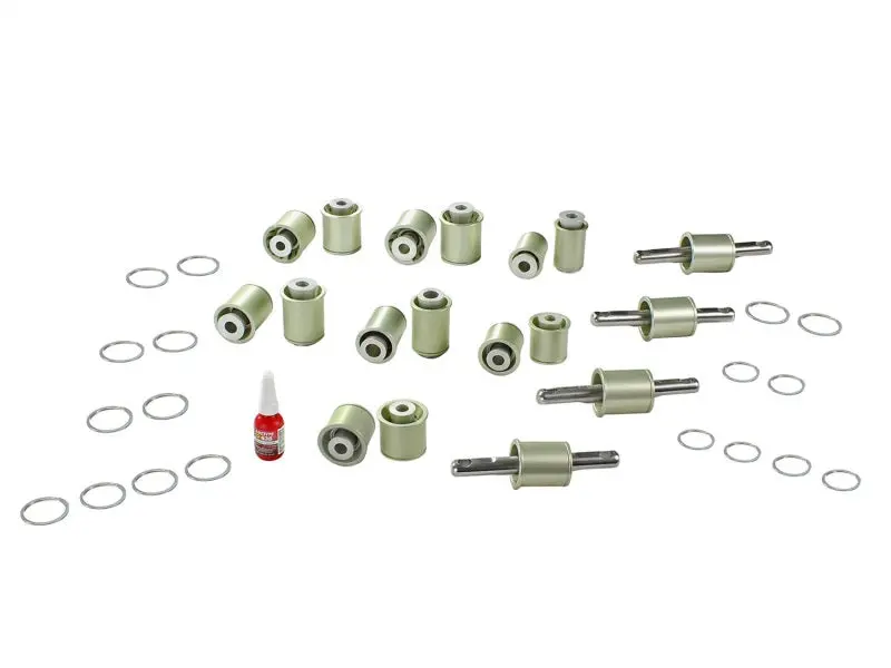 Afe Control Pfadt Steel Frame Solid Spherical Control Arm Bearings Set; Chevy Corvette C5 / C6 97-13 1