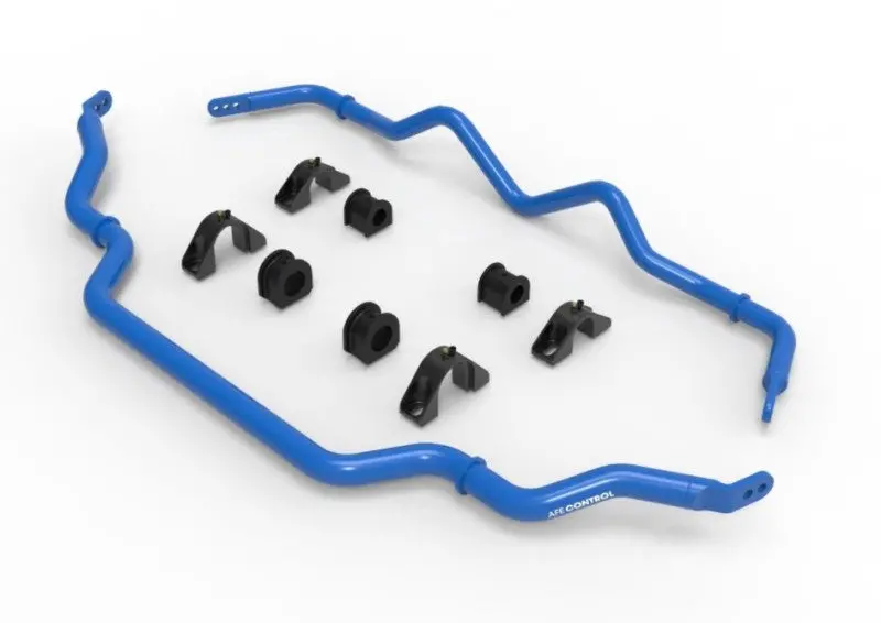 Afe 16-21 Infiniti Q50/Q60 3.0L (Tt) Front And Rear Sway Bar Set Blue 1