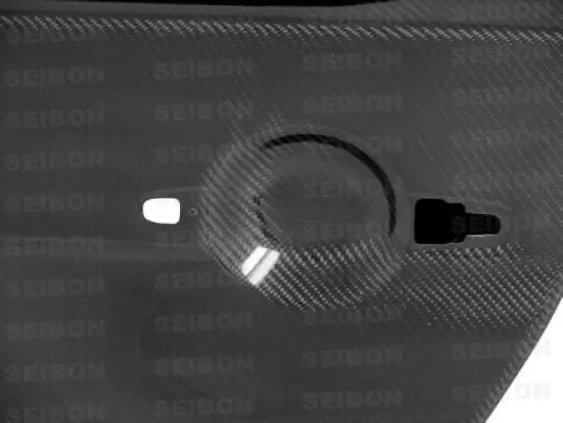 Seibon 08-09 Mitsubishi Evo X Carbon Fiber Rear Doors 1