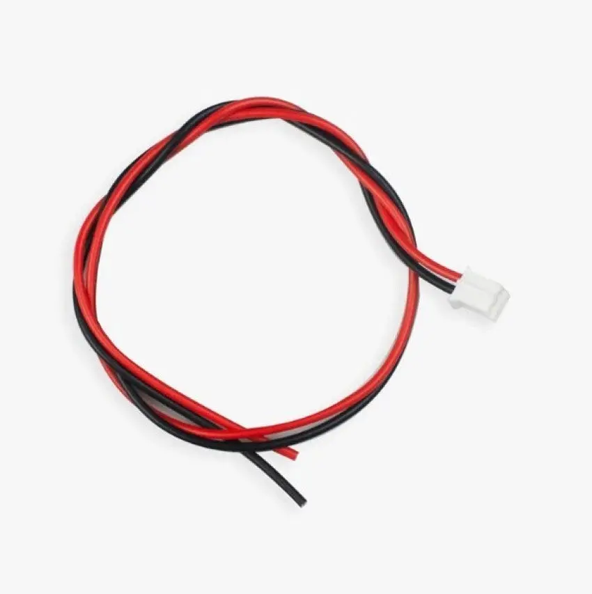 2 Pin Jst-Xh 2515 Female Connector With Wire 25Cm - 2.54Mm Pitch (1 Pc) 2