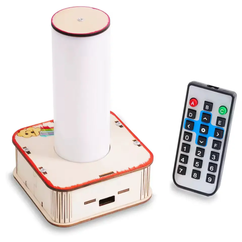 Diy Infrared Remote Control Dazzling Colorful Light Science Toys For Kids (Ha-D09b) 1