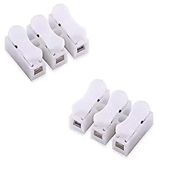 3 Way Push Fit Connector Terminals | Quick Push Type Lock Electric Wire Connectors For Cable 1