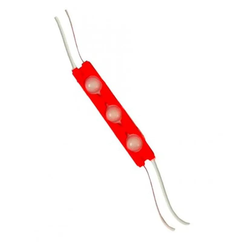 12V 3 Led Module Waterproof Led Strip Light (Red) 1